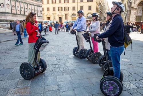 Florence Segway tour with touristic guide